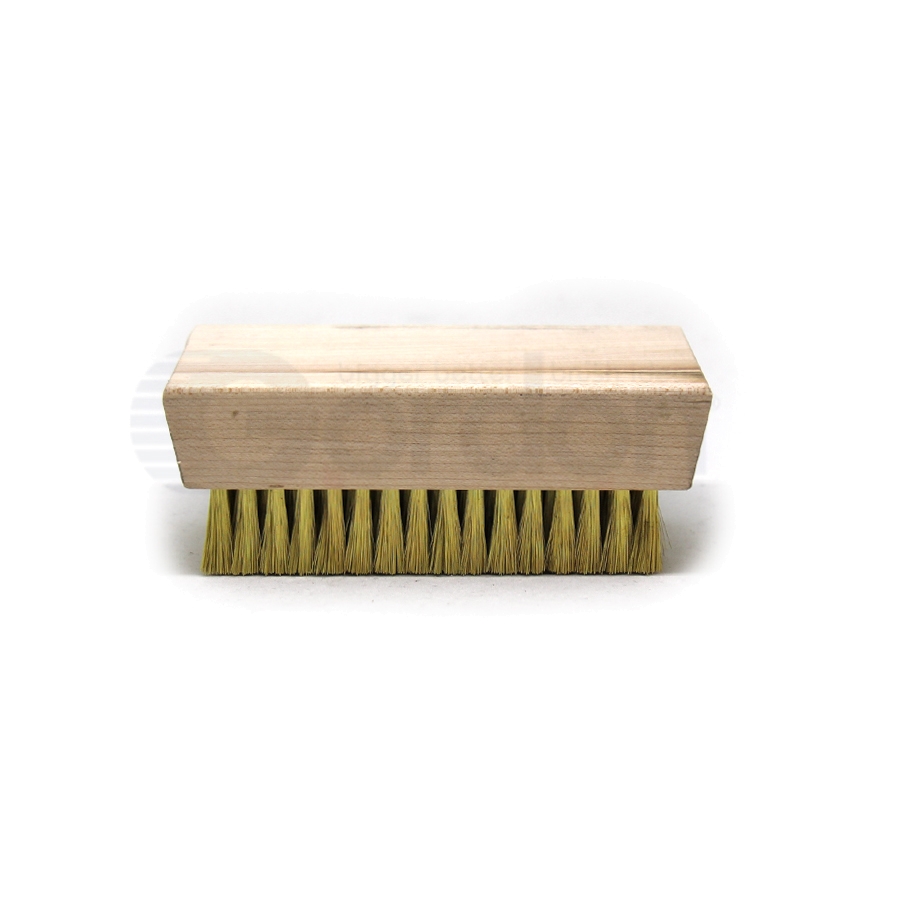 0.005 Brass Bristle, 4-1/4 x 2-1/2 Wood Block Brush
