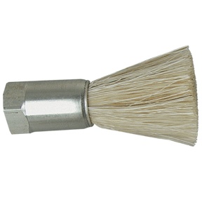 Gordon Brush Parts Washer Flow-Through Brush Nylon Bristles, 1/2