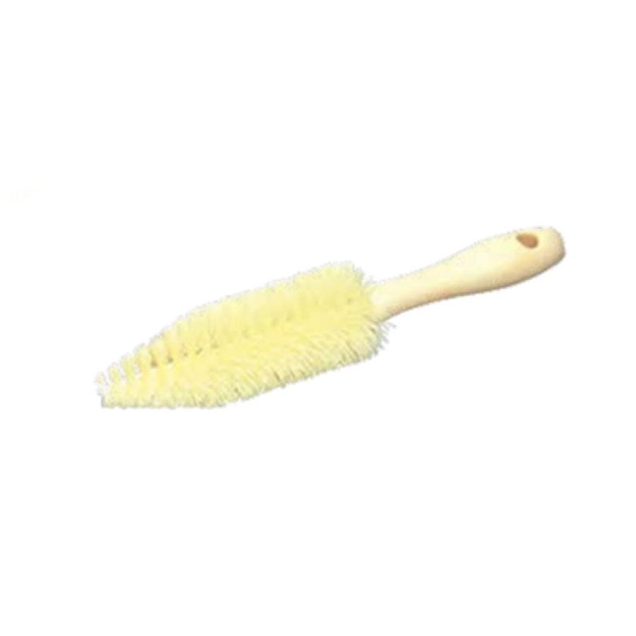 Iron Handle Scrub Brush – 0.022 Nylon 6.12 Bristle with Plastic Handle  906505 - Gordon Brush