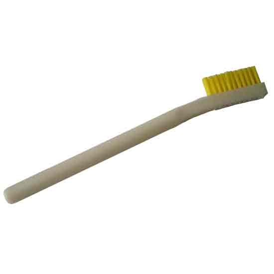 2 x 11 Row 0.016 Stiff Static Dissipative Nylon Bristle and Static  Dissipative Acetal Handle Brush 22SDX - Gordon Brush
