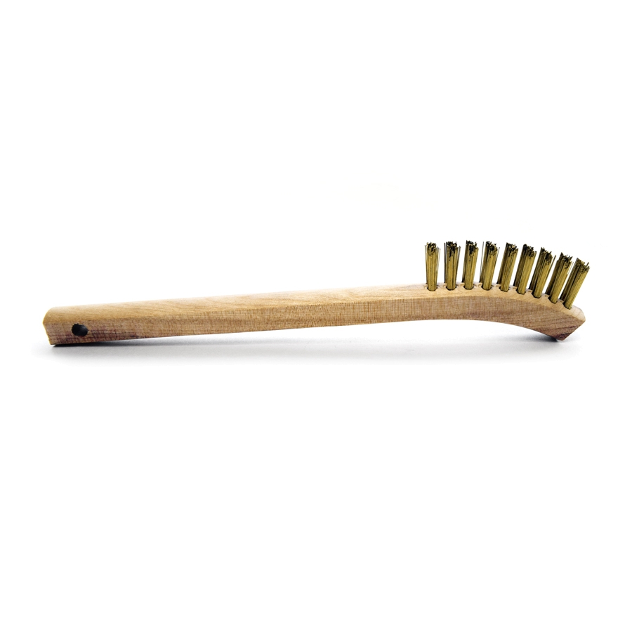ALLWAY BB2 Soft-Grip Wide Brass Stripper Brush