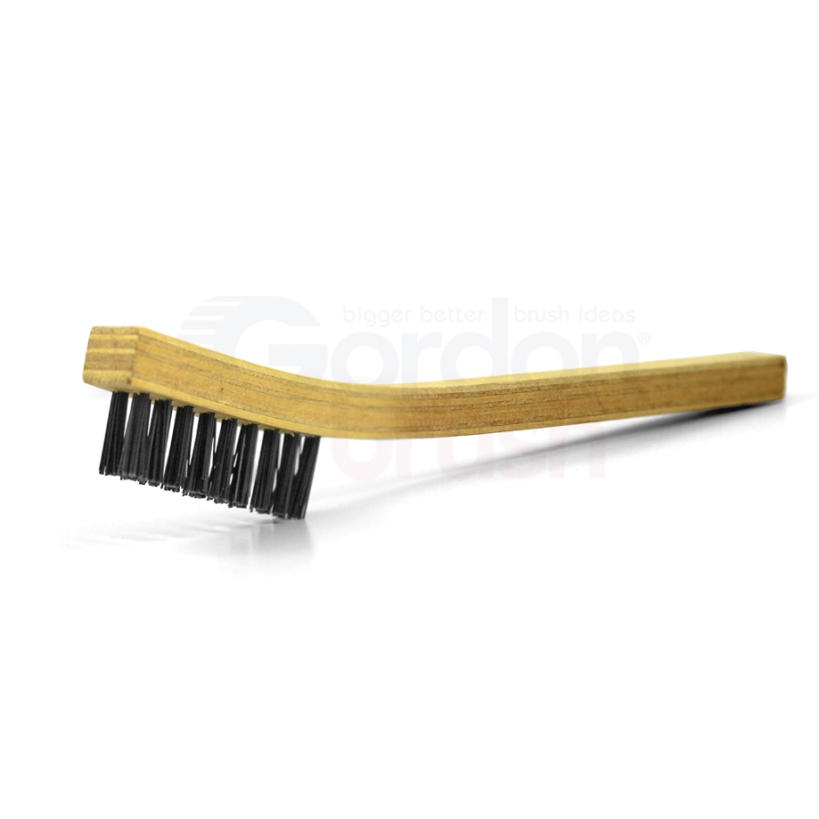 Hog Bristle, 3-1/2 x 2-1/4 Wood Handle Block Scrub Brush 900492CK -  Gordon Brush