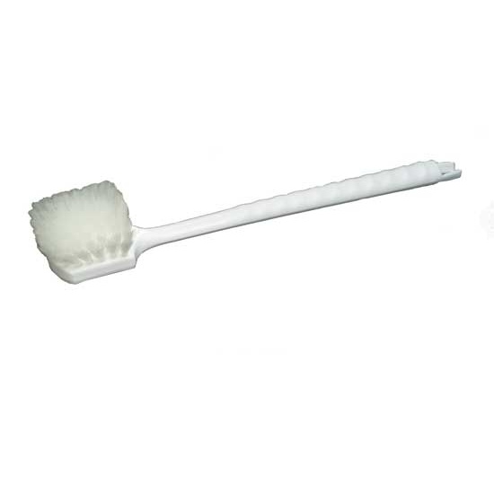 White Nylon Pot Brush with 8 Plastic Handle, Case of 12