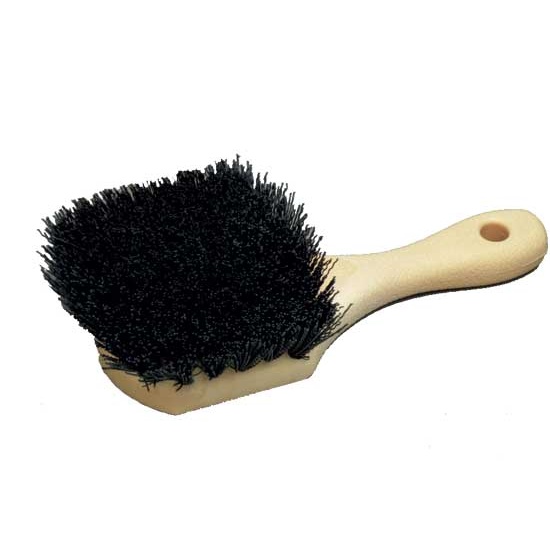Rubbermaid® 8.5 In. Tile and Grout Scrub Brush, Plastic Bristles, Black  (case of 12)