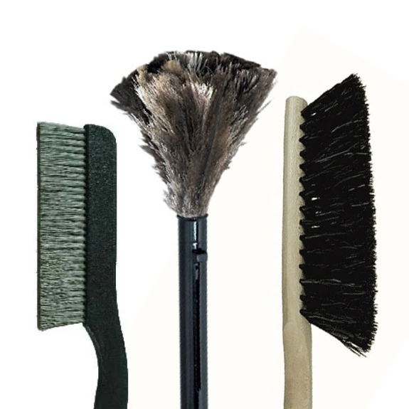 Counter Duster for Fine Dusting – 5 x 15 Row Horse Hair Bristle Plastic  Handle M550030 - Gordon Brush