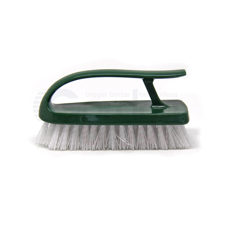 ACS B125 5 1/2 Scrubble Iron Handle Scrub Brush with